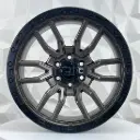 RIN 17X9 6-139.7 R1 SPORT A045 MATE BRONZE + BLACK LIP ET0 CB106.1 
