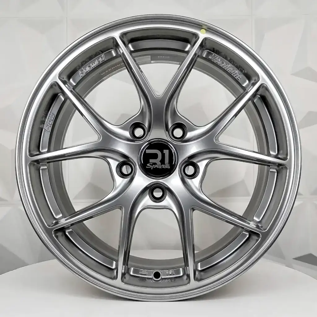 RIN 16X7 4-100 R1 SPORT VLF10 HYPER BLACK ET38 CB73.1 
