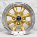 RIN 15X5.5 4-130 R1 SPORT A816  LIGH GOLD MACHINE LIP ET19.7 CB88.7