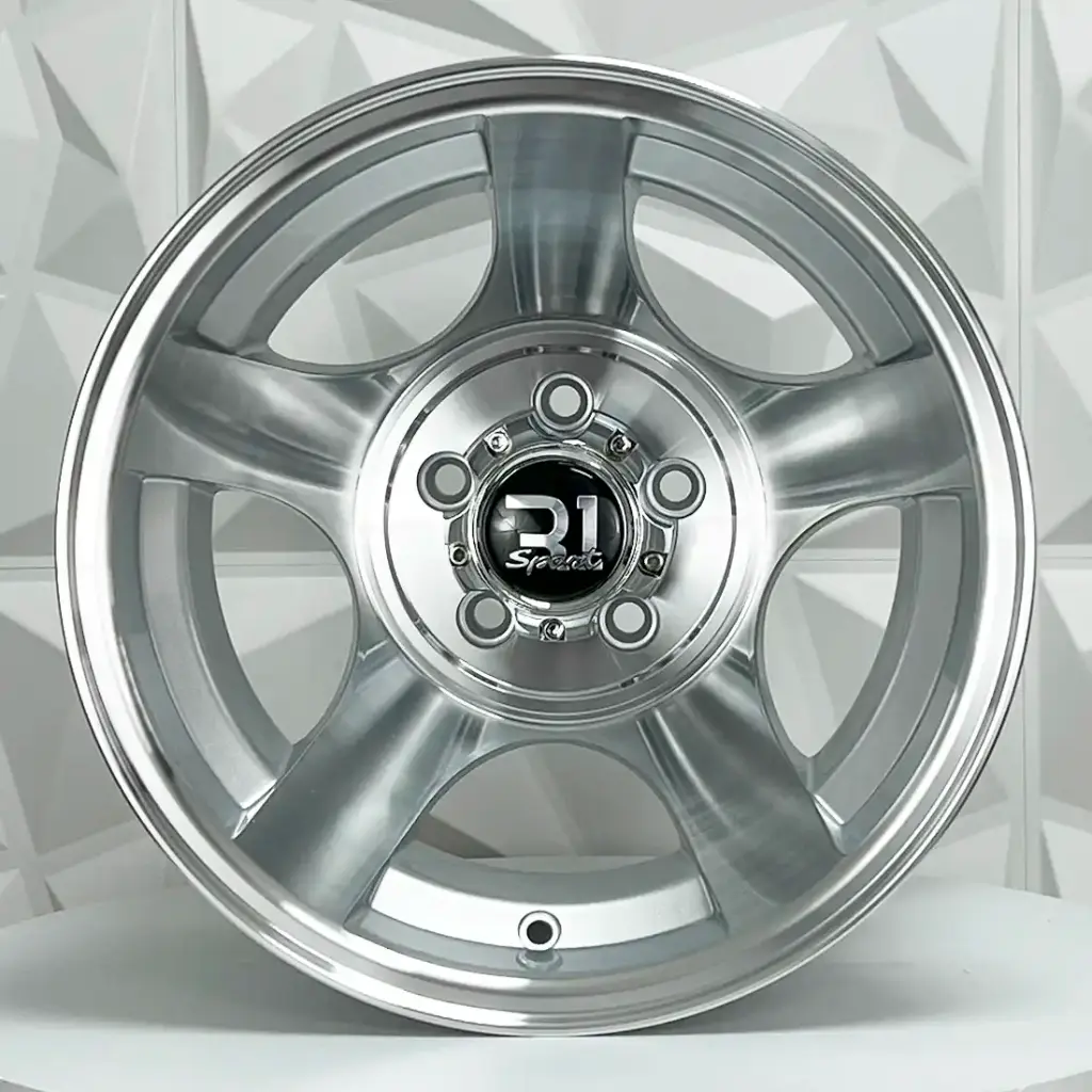 RIN 15X12 5-127 R1 SPORT 693 SILVER MACHINE FACE ET-75 CB83.1