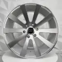 RIN 17X8.5 4-100 R1 SPORT L2353 SILVER MACHINE FACE ET25 CB73.1
