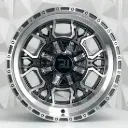RIN 15X8 5-114.3 R1 SPORT JWC267 GUNMETAL MACHINE FACE ET-10 CB83