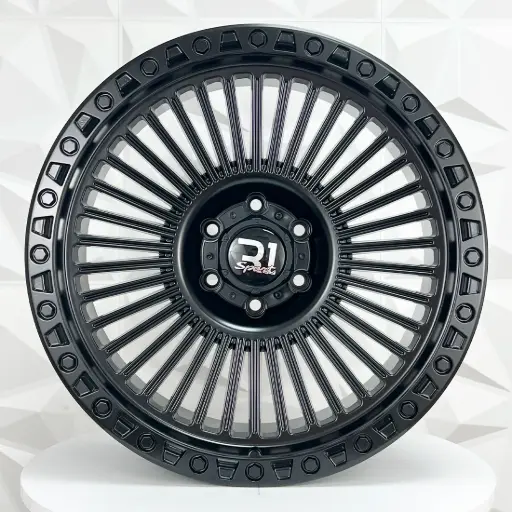 [205526] RIN 20X9 6-135 R1 SPORT FBX086 MATT BLACK ET0 CB87.1